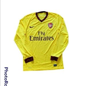 🚨SOLD🚨Nike Arsenal Fly Emirates Soccer Football Away Jersey